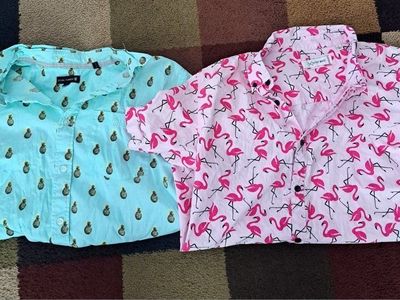 2 fun mens button up shirts