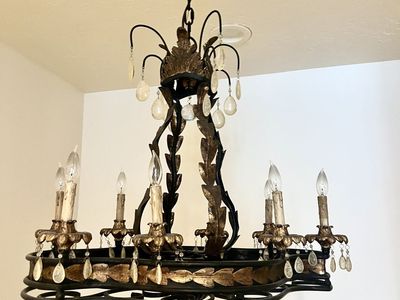 Old World Bronze Chandelier