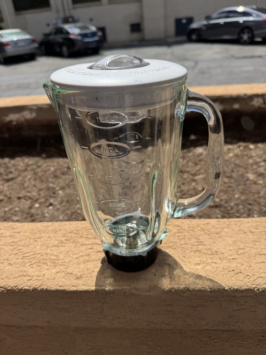 Glass jar for Oster blender