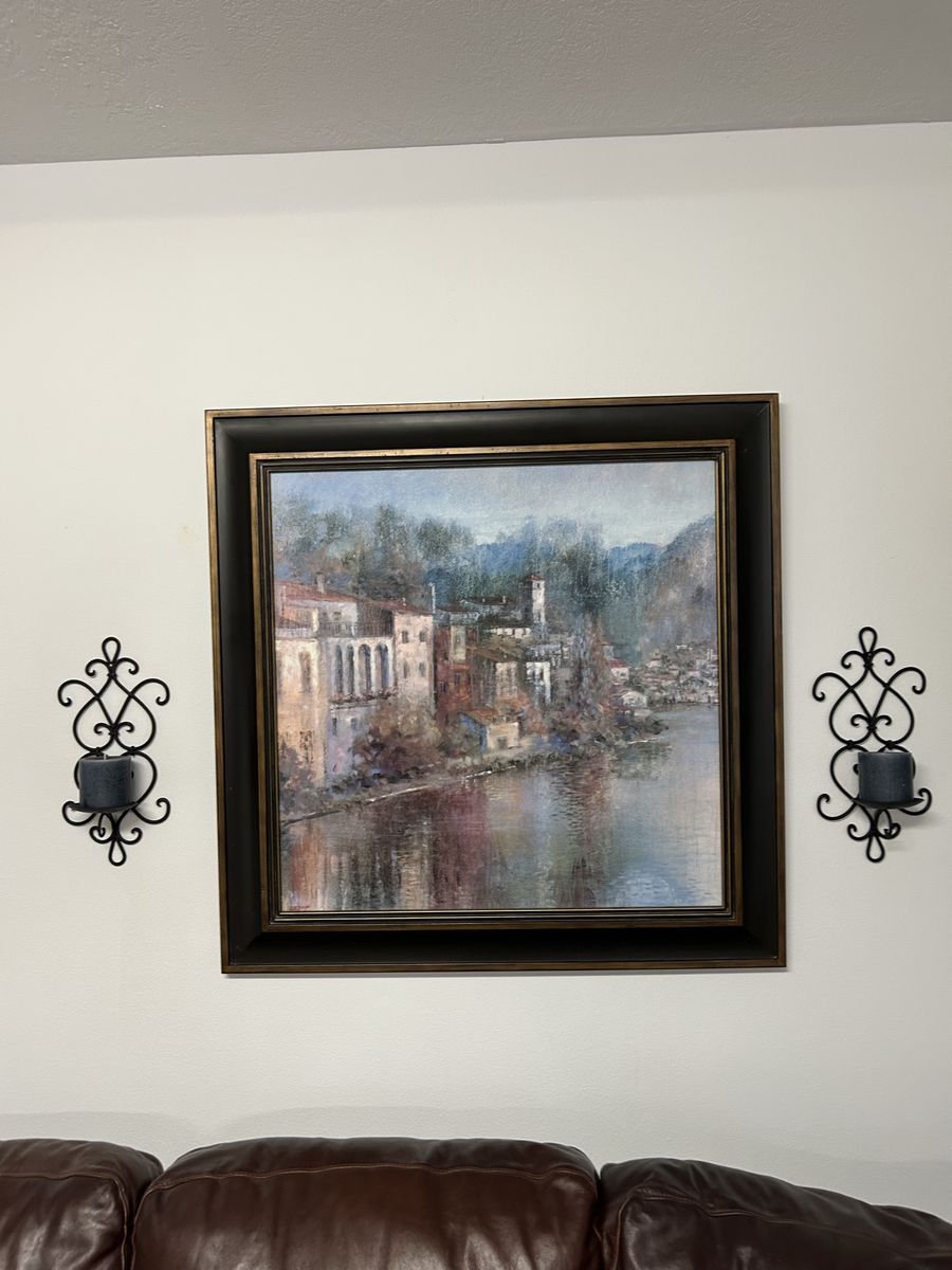 Beautiful Mediterranean framed print