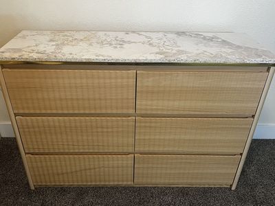 Marble Top Dresser