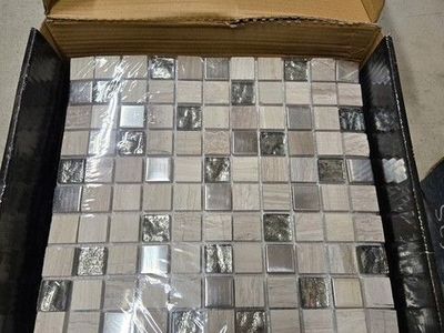 Premium Mosaics Tile 1 in. x 1 in. on 12x12 sheet
