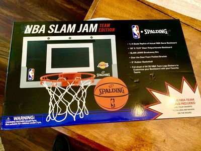NBA Indoor Basketball Hoop NEW IN BOX (18x10.5)