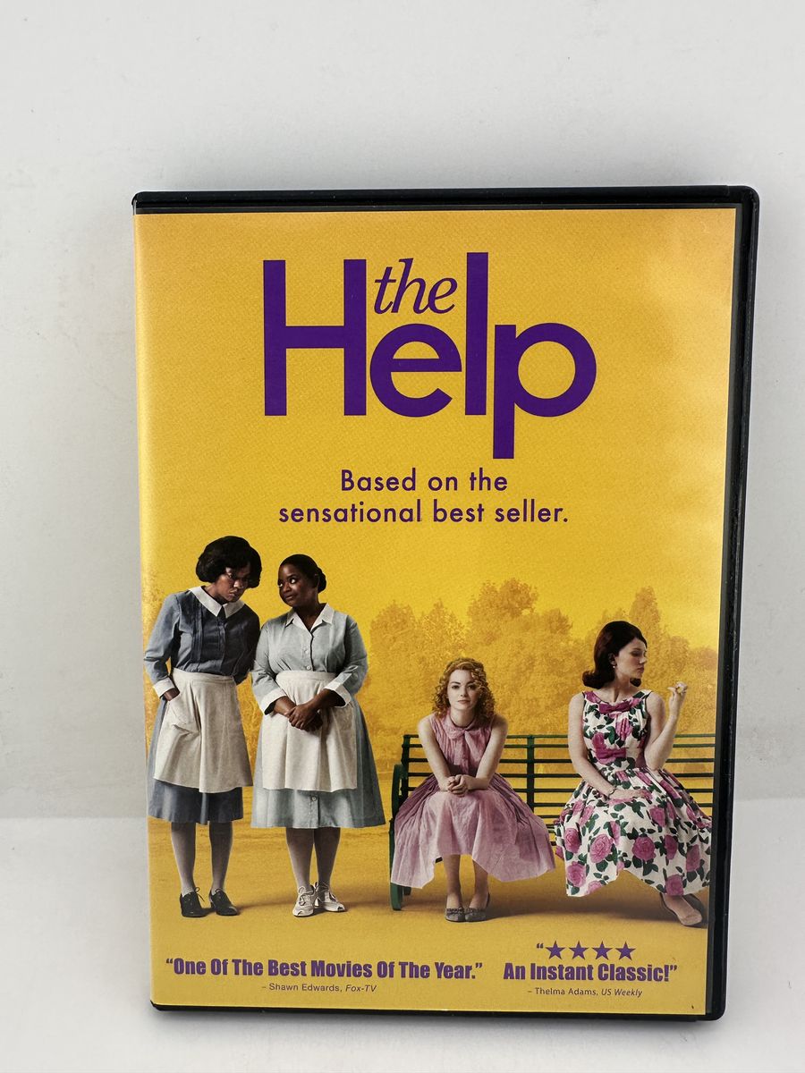The Help DVD 2011 Emma Stone Viola Davis Bryce Dallas Howard Drama