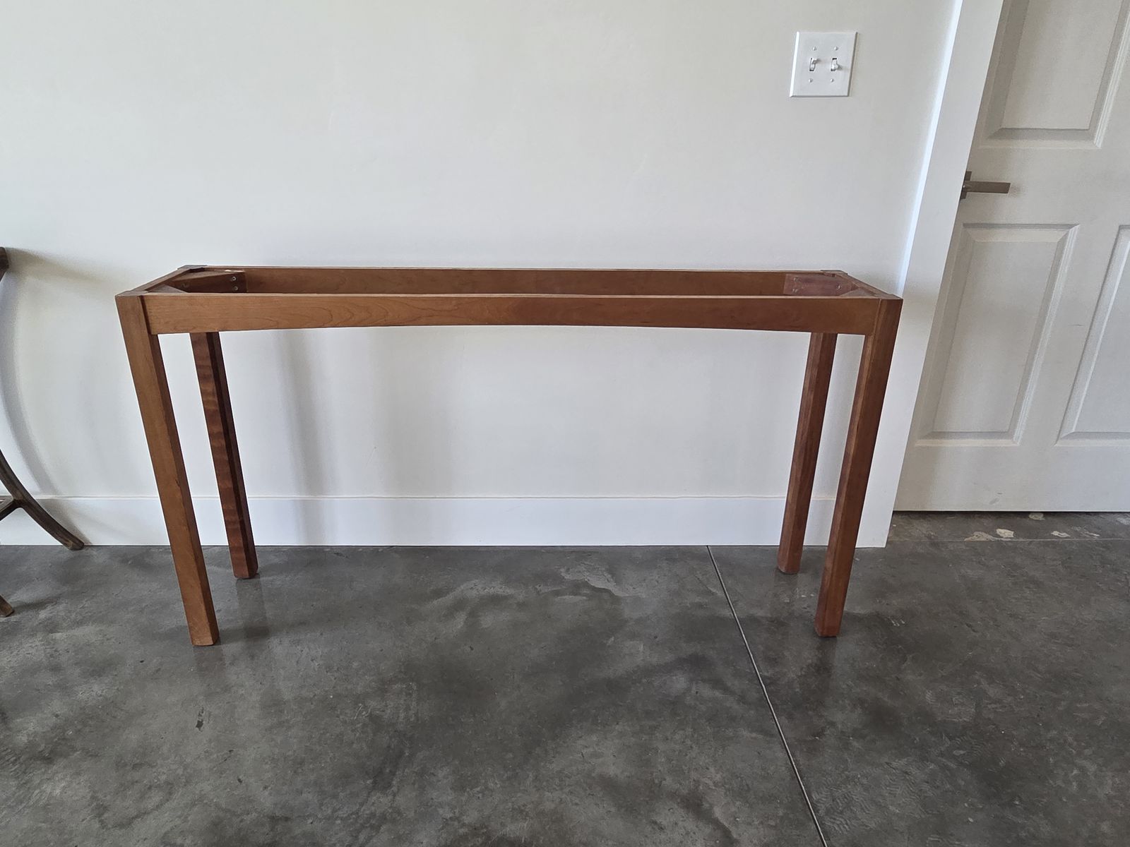 Solid Cherry Wood Table Base