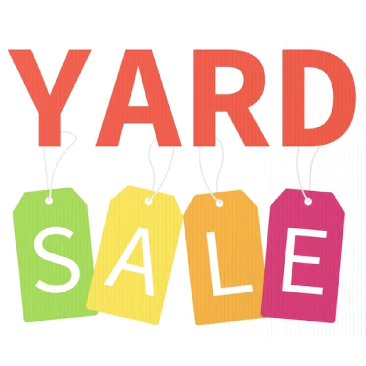 Yard sale this Saturday 8/15