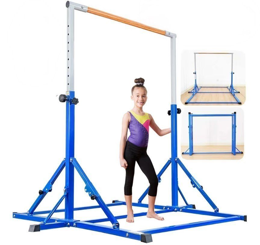 Marfula Blue 5ft Gymnastic Training Bar For Kids
