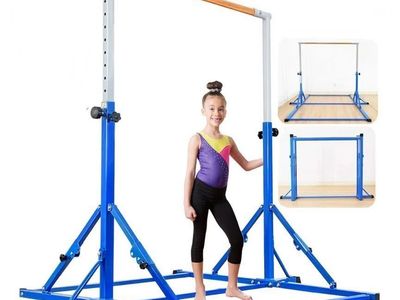 Marfula Blue 5ft Gymnastic Training Bar For Kids