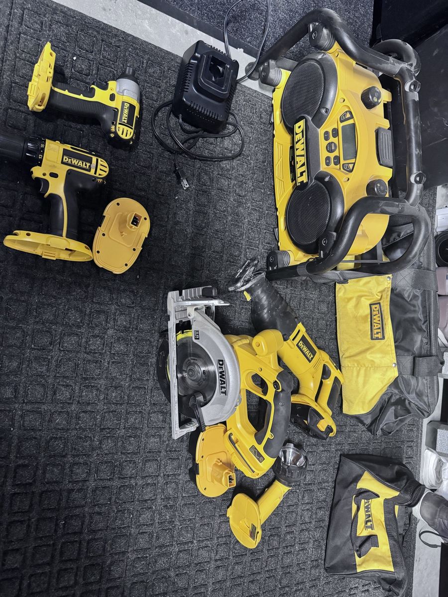 Dewalt 18v 6pcs set