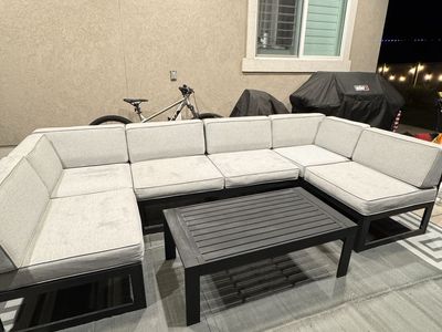 Outdoor sectional furniture