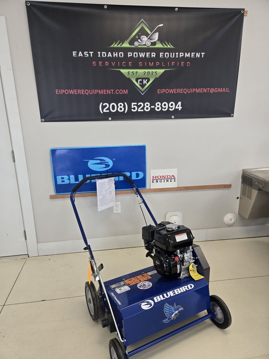 Blue Bird Walk-Behind Power Rake (Honda 22")