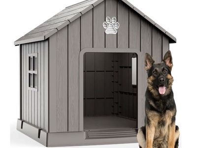 New large dog house 37”x40”x38” tall