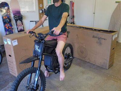 Upgraded (2025) Riding Times GT73 Electric Dirt Bike NIB | 34+MPH | Surron / Talaria Alternative