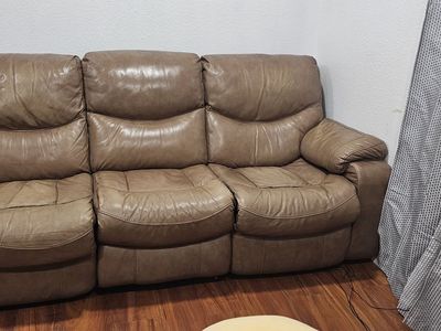 Leather Recliner Sofa And Loveseat