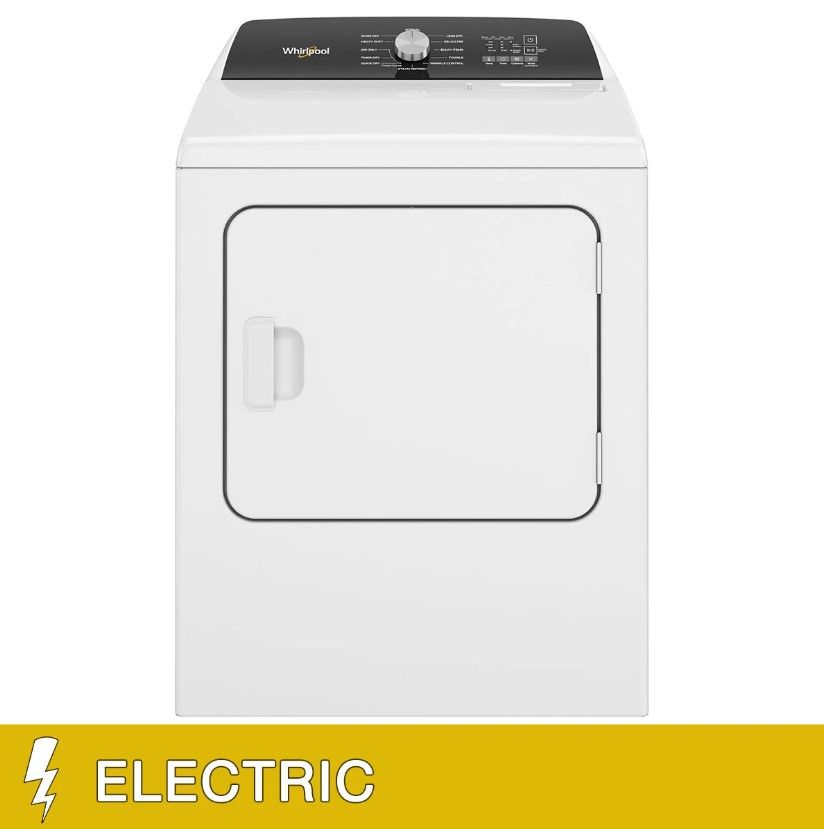 Whirlpool WED5050LW ELECTRIC 7.0 Cu. Ft. Dryer with Steam 1426088  #87901