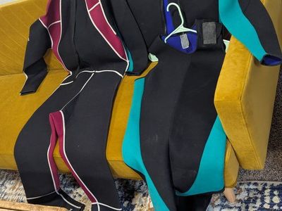 2 wetsuits