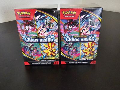 Pokemon (Pokémon) TCG Cards: Chaos Rising Booster Bundles - Brand New Sealed - 2x Available