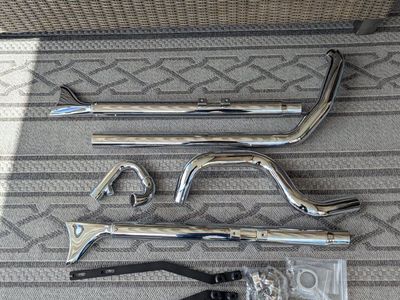 Fishtail exhaust