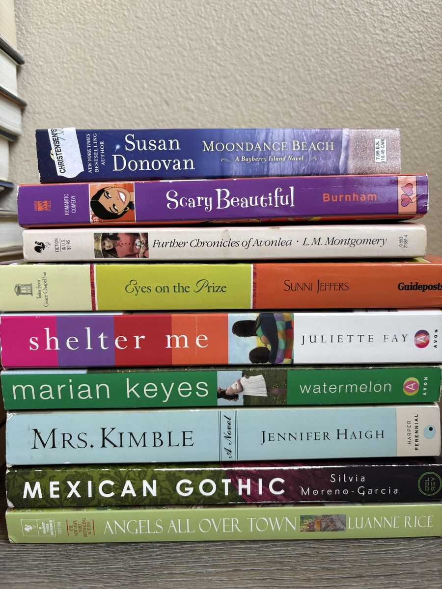 Lot of 16 Contemporary Fiction Books by Various Authors, Mixed Genre: $1 per book
