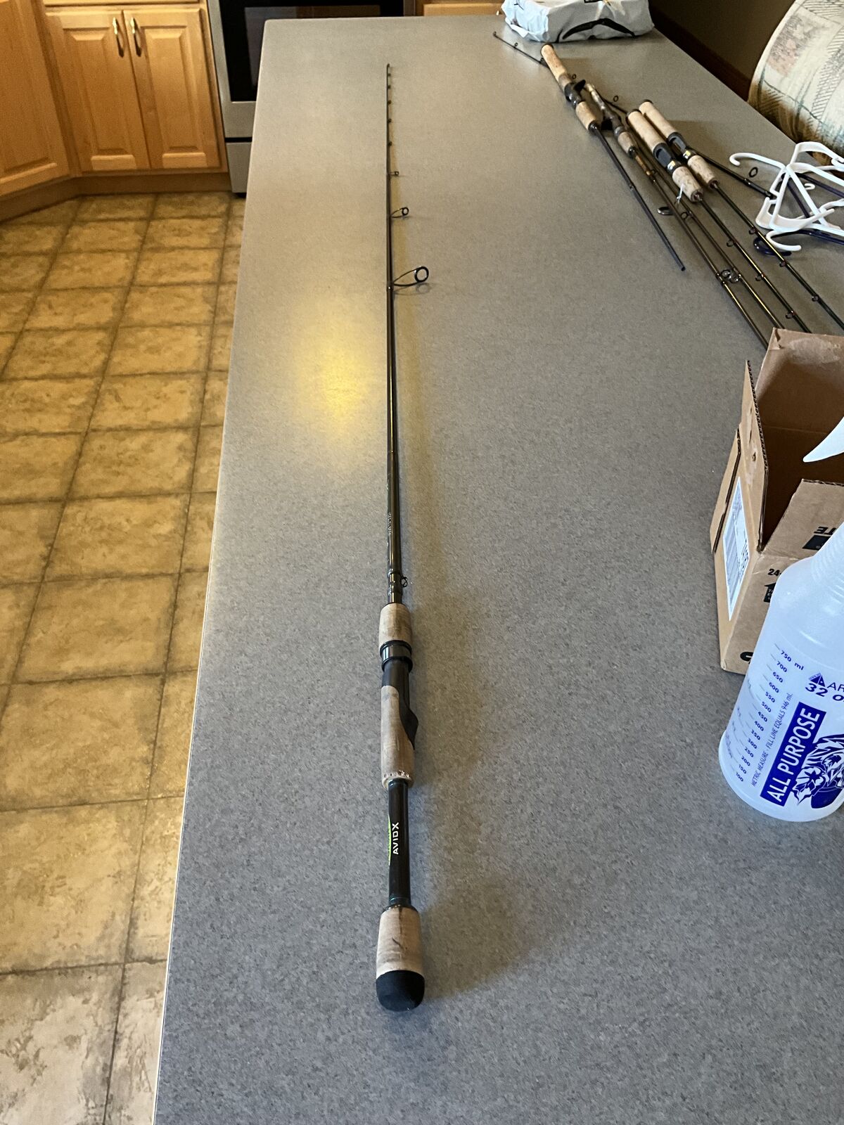 ST. CROIX AVIDX Spinning Rod, 6 foot 6 inches, Medium Power, Fast Action