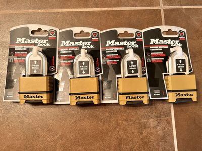 Master lock maximum security