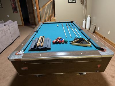 Fischer 8' single slate pool table