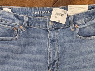 NWT American Eagle Dreamy Drape Super High-Rise Ba