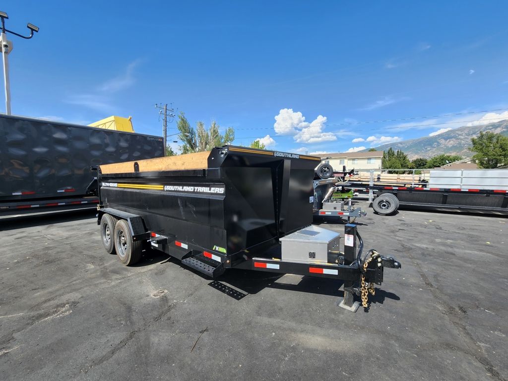 2026 Southland Trailers 7x14 16KHS 40 Side Dump Trailer"