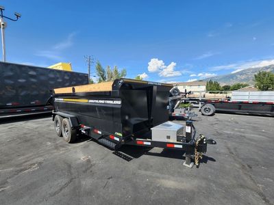 2026 Southland Trailers 7x14 16KHS 40 Side Dump Trailer"