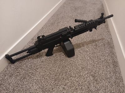 cybergun featherweight m249 saw para