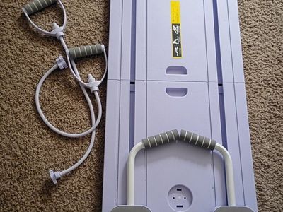 Reformly Pilates Reformer Board with Resistance Bands - Purple