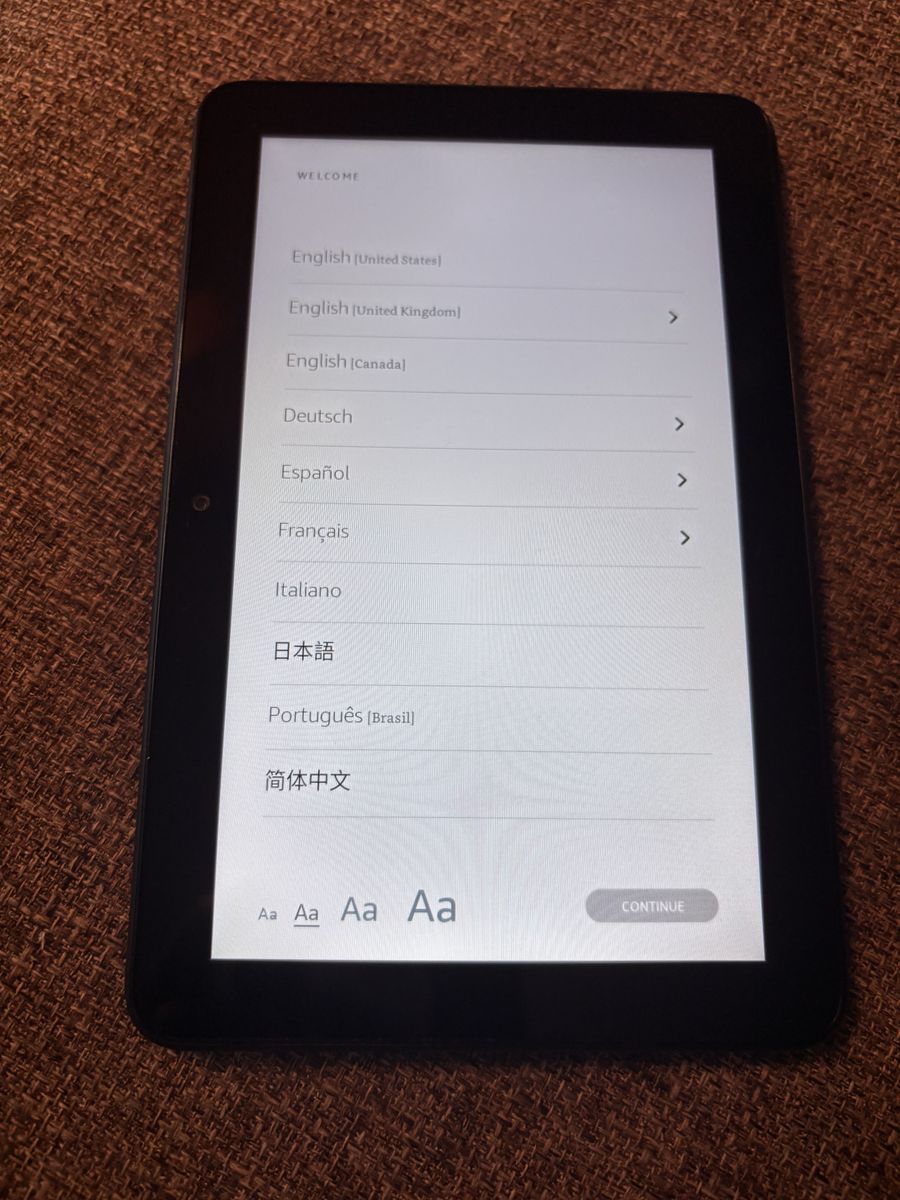 Google Fire 7  8th Generation Tablet