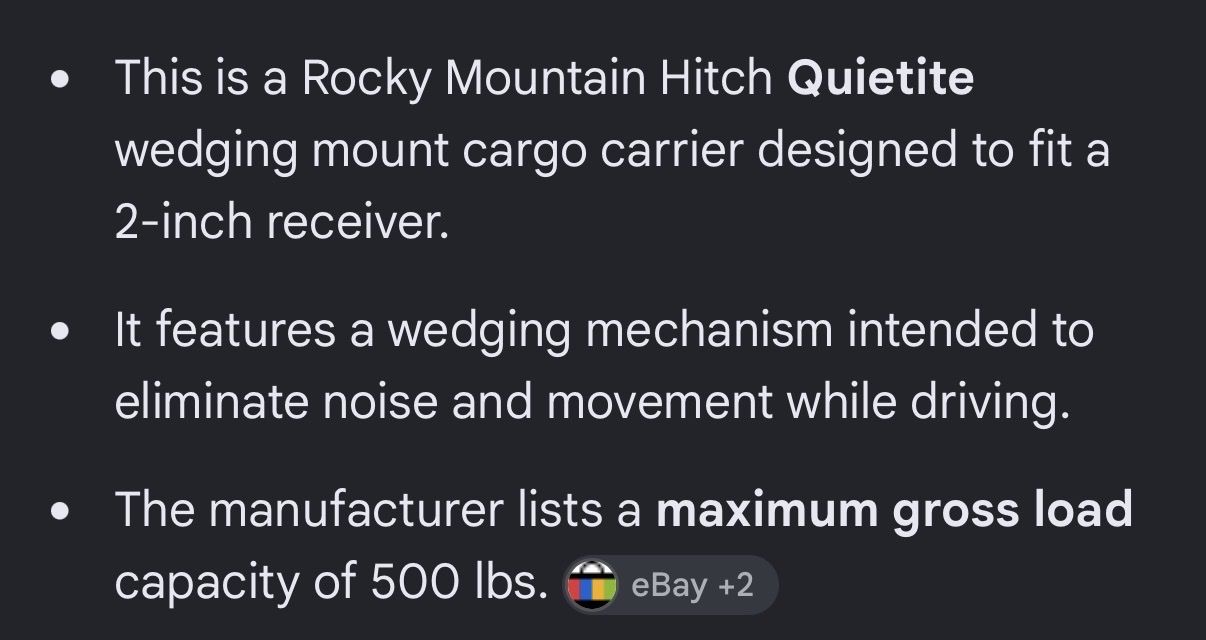 Cargo Hitch	