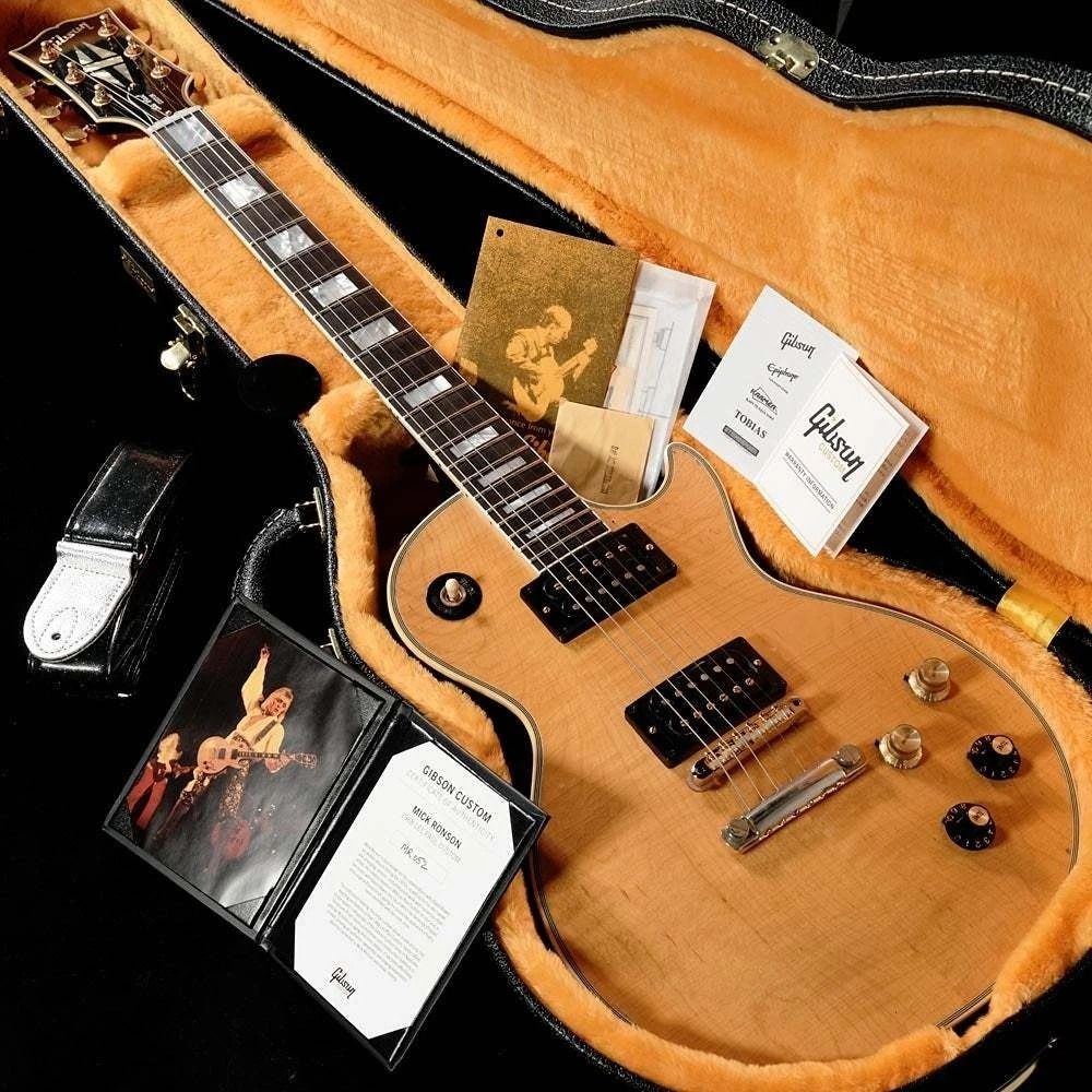 GIBSON CUTSOM Mick Ronson 1968 Les Paul Custom Collector's Edition Antique Natur