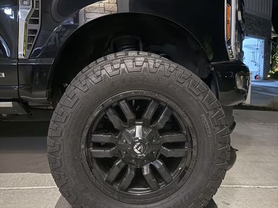 8x170 mm Fuel Wheels w/ 35 x 12.5 Cooper Discoverer AT3 XLT Tires