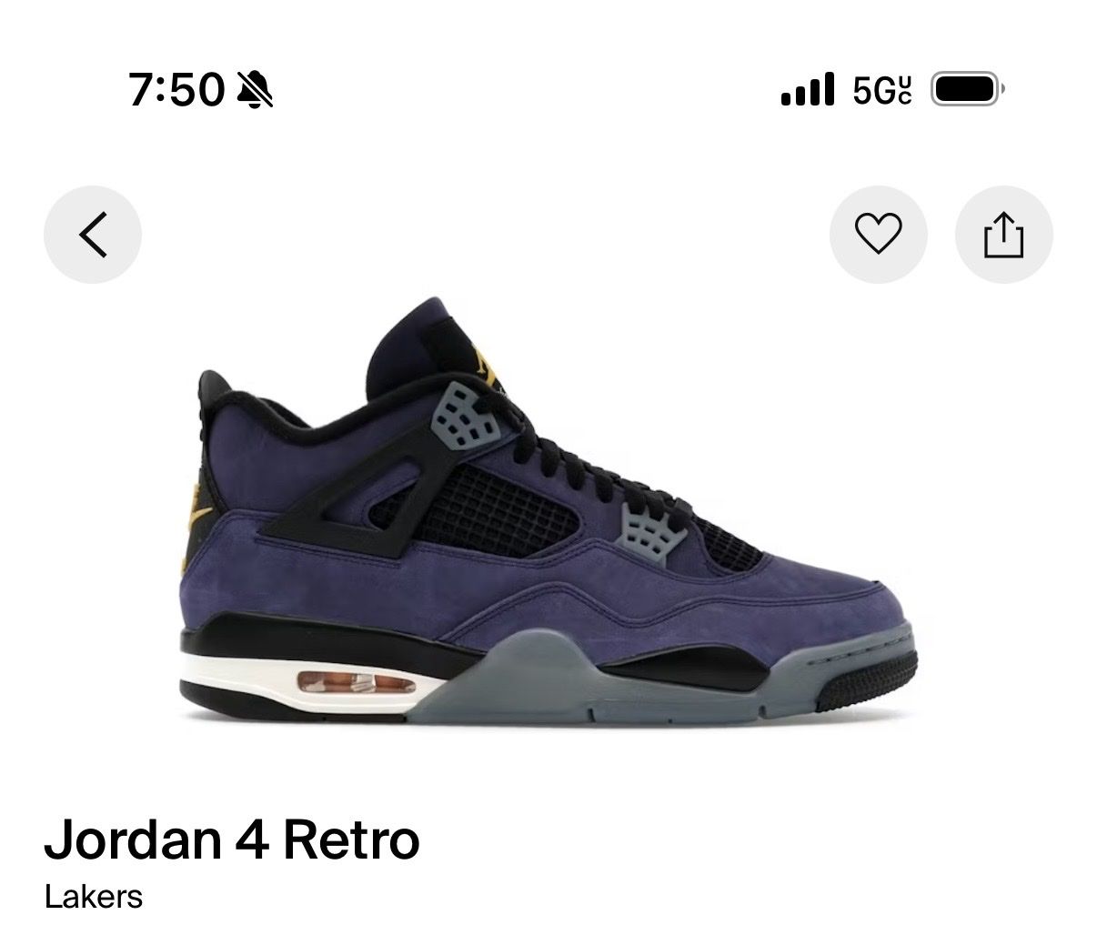 Jordan 4 retro