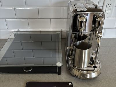 BREVILLE NESPRESSO CREATISTA PLUS - Brushed Stainless + Pod Drawer - Excellent Condition!