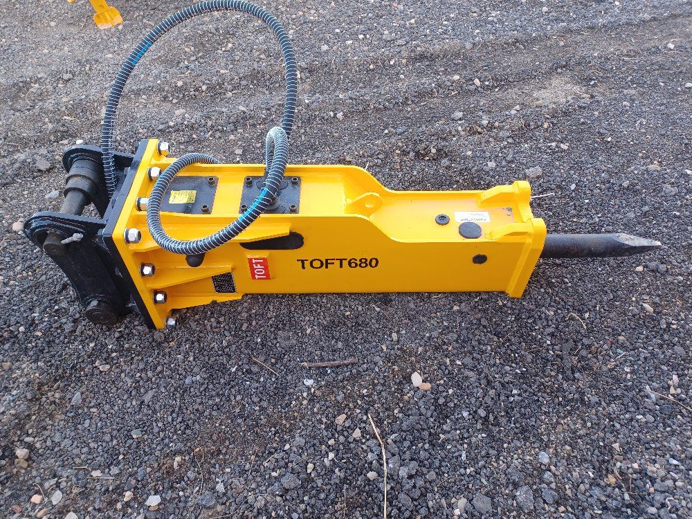TOFT Hydraulic Breaker Hammer Attachment - TOFT750, TOFT530, TOFT680 - Excavator,