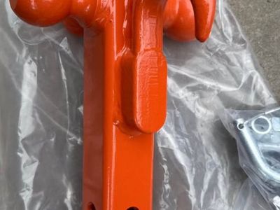 Skid Steer trailer hitch assembly
