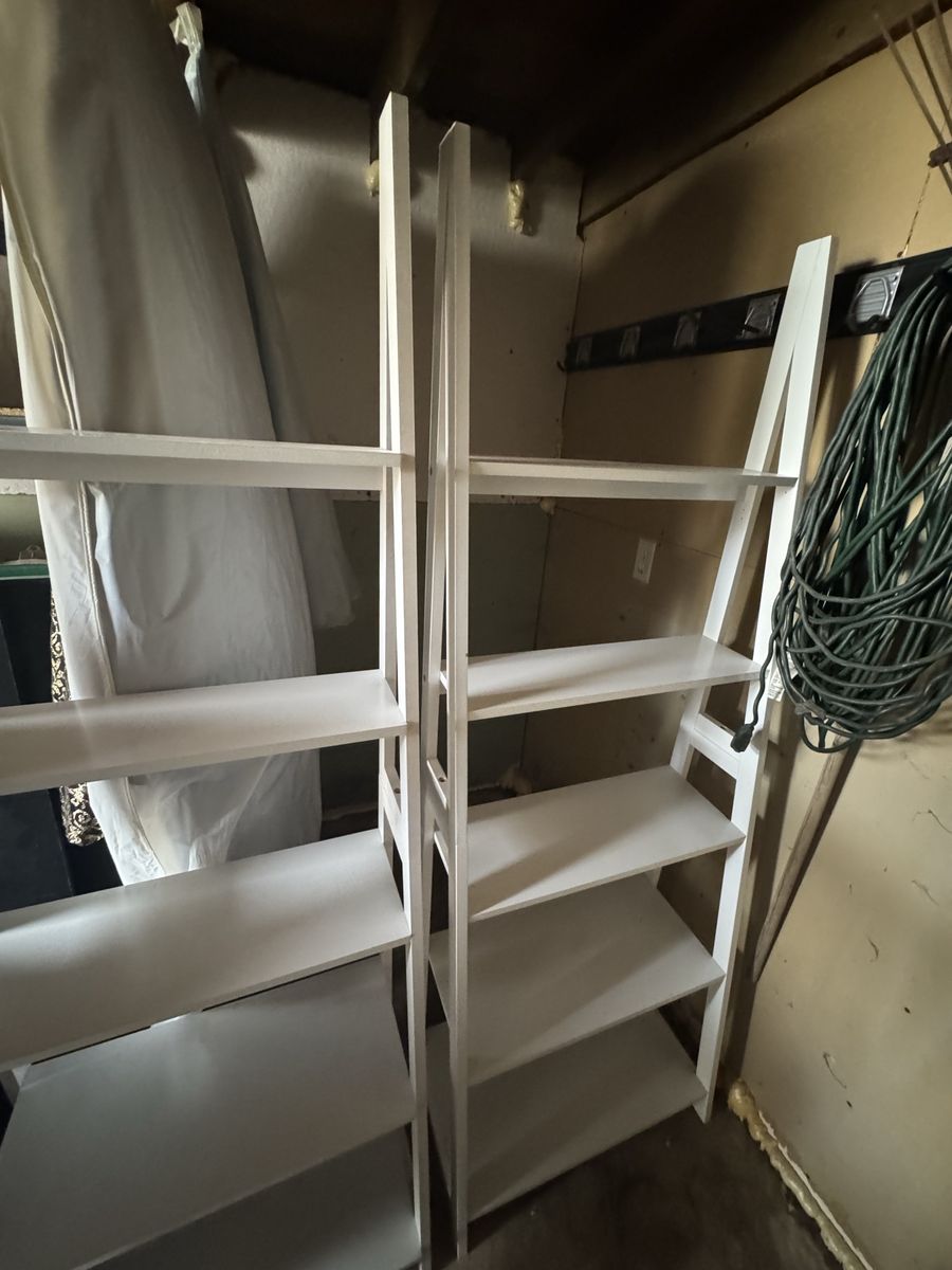 Two bookcases