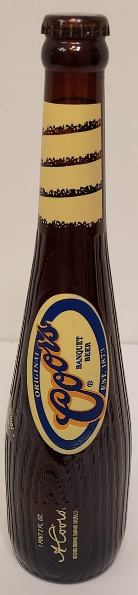 Coors Baseball Bat Beer Bottle 1996