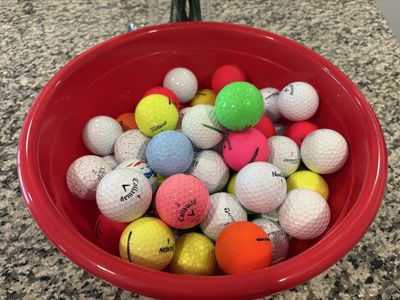 Assorted Golf Balls Mix - Titleist, Callaway, Vice, Bridgestone & More