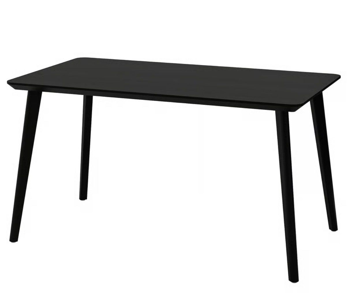 Black/ash LISABO Table