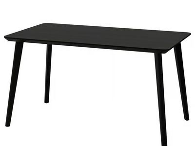 Black/ash LISABO Table