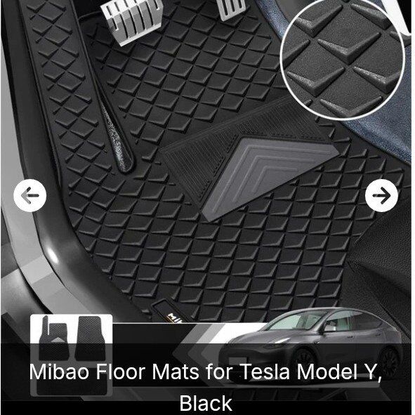 3 piece TPE Floor Mats for Tesla Y 2020-2025 (NEW)