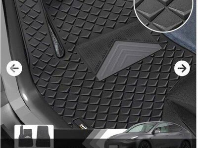 3 piece TPE Floor Mats for Tesla Y 2020-2025 (NEW)
