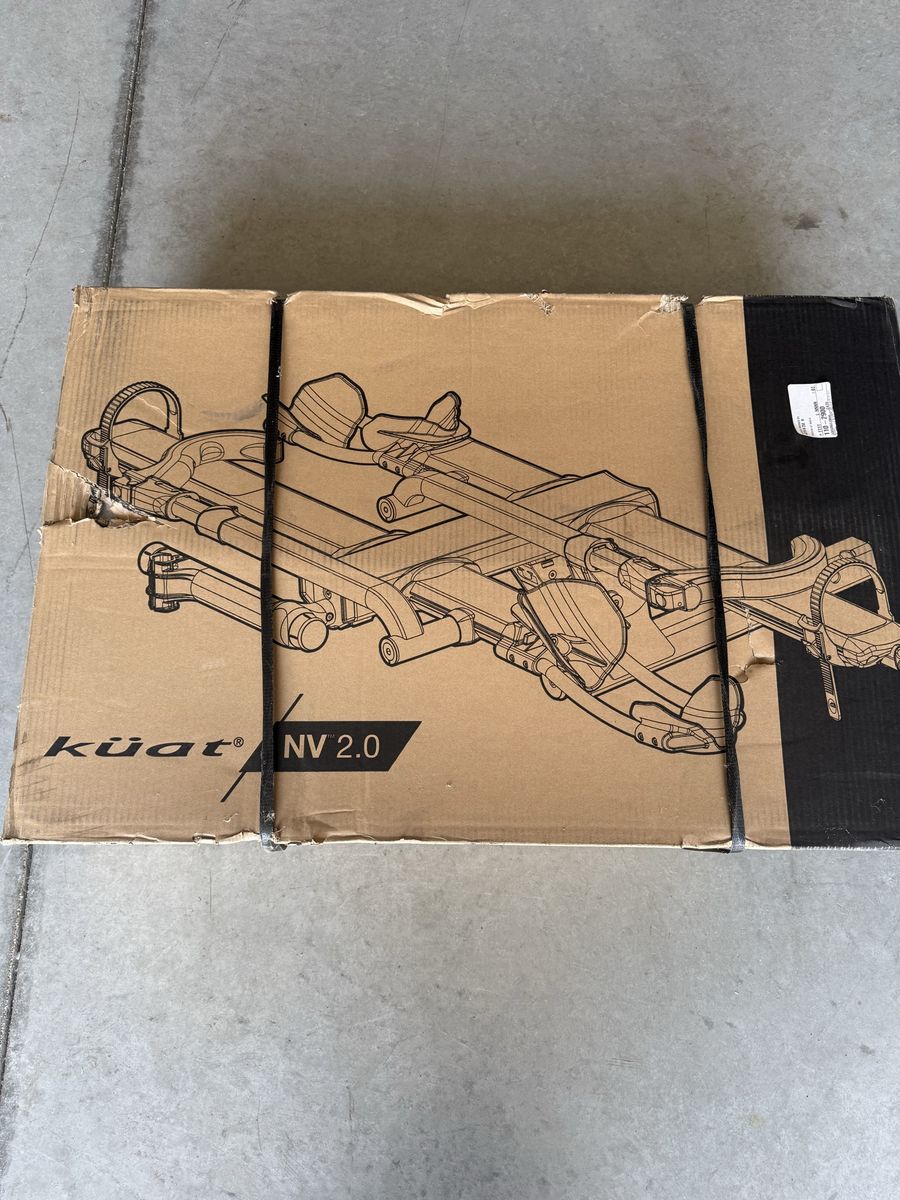 Kuat NV 2.0 Bike Rack - Black + Gray Anodize, 2 Inch Receiver - New