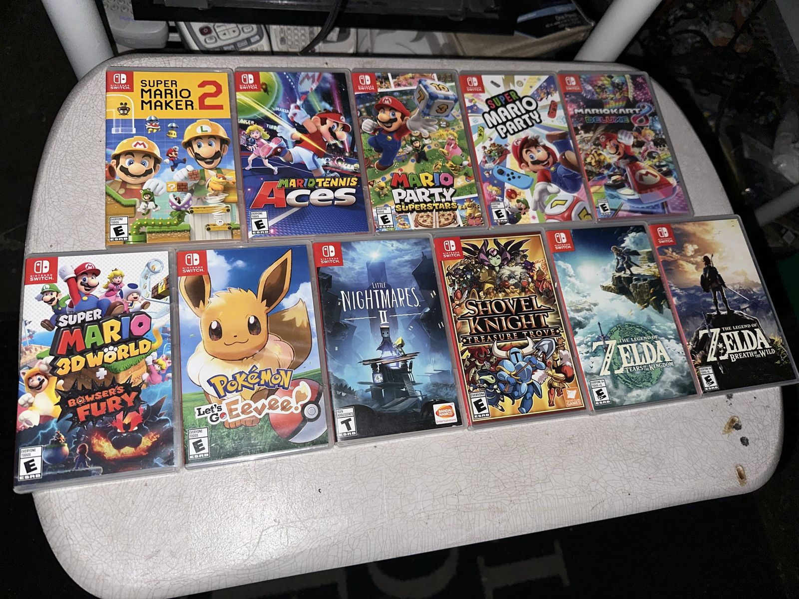 CASES ONLY Nintendo Switch Game Cases