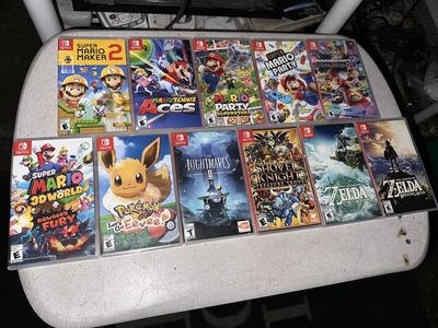 CASES ONLY Nintendo Switch Game Cases