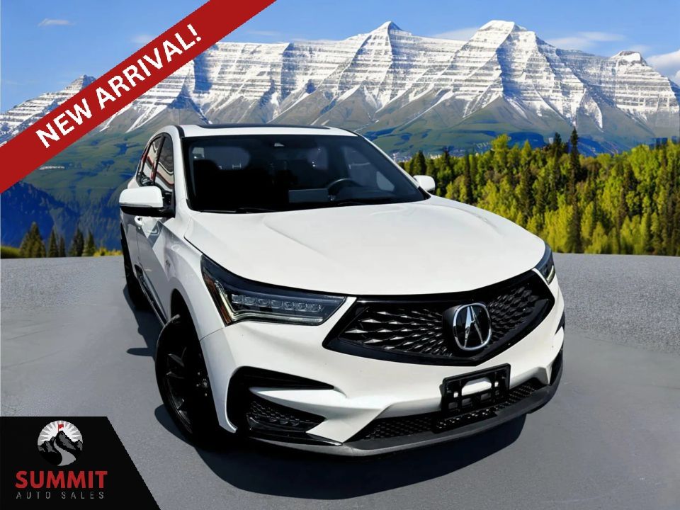 2020 Acura RDX SH-AWD w/A-SPEC — rebuilt & branded title, 4% below market